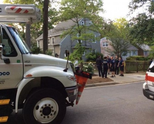 Electrocution in Chevy Chase Home